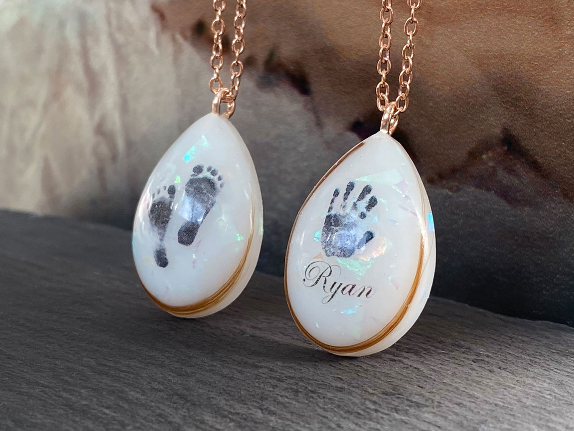 Breastmilk Jewelry Angel Prints