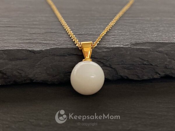 Breastmilk-Jewelry-breastmilk-necklace-Pearl-Gold
