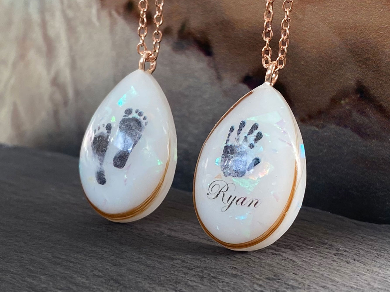 Breastmilk Jewelry Collection - Little Foots Jewelry