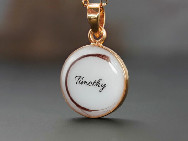 breastmilk jewelry disc necklace pendant love you to the moon and back keepsakemom lock of hair rose gold
