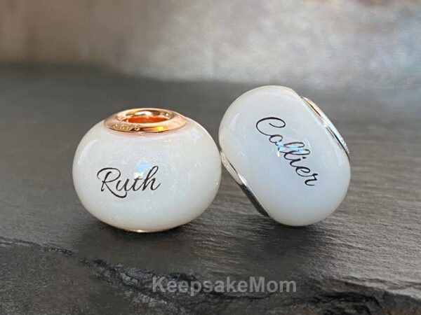 breast-milk-bead-jewelry-rose-gold-silver-cores-pearl-powder-name-keepsakemom