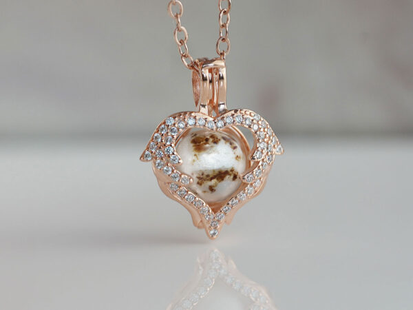 breastmilk-rose-gold-necklace-cage-heart-shaped-with-breast-milk-pearl-with-placenta-keepsakemom