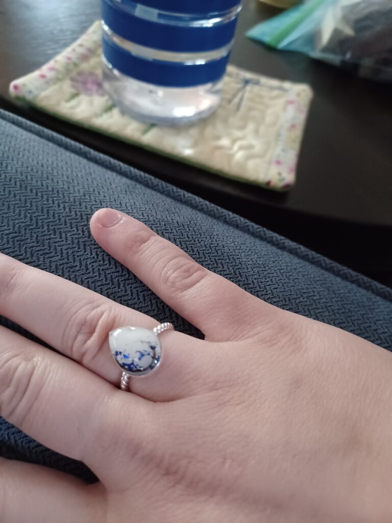 Design Your Own, Milk Drop Ring