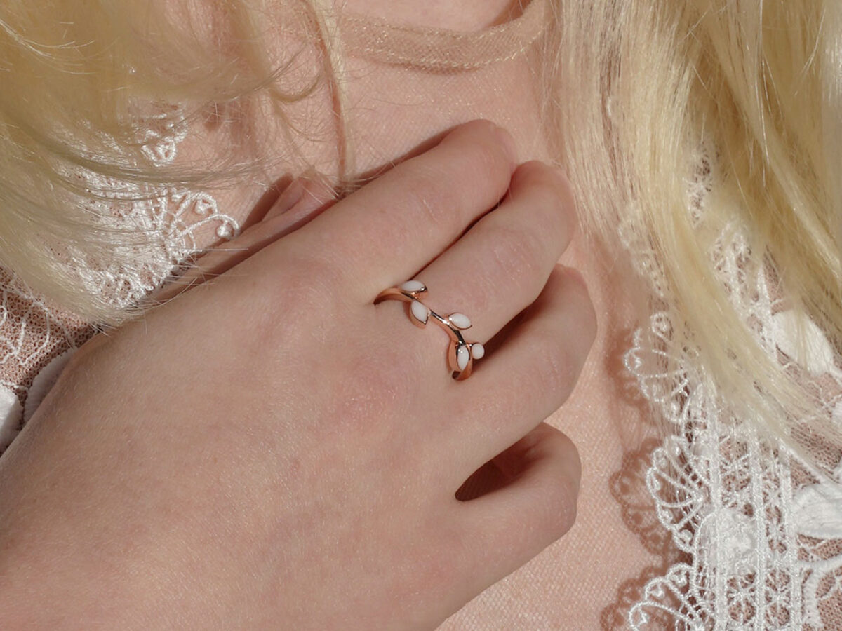 Willow Top Sellers Breast Milk Rings 14K Gold Breast Milk Jewelry KeepsakeMom