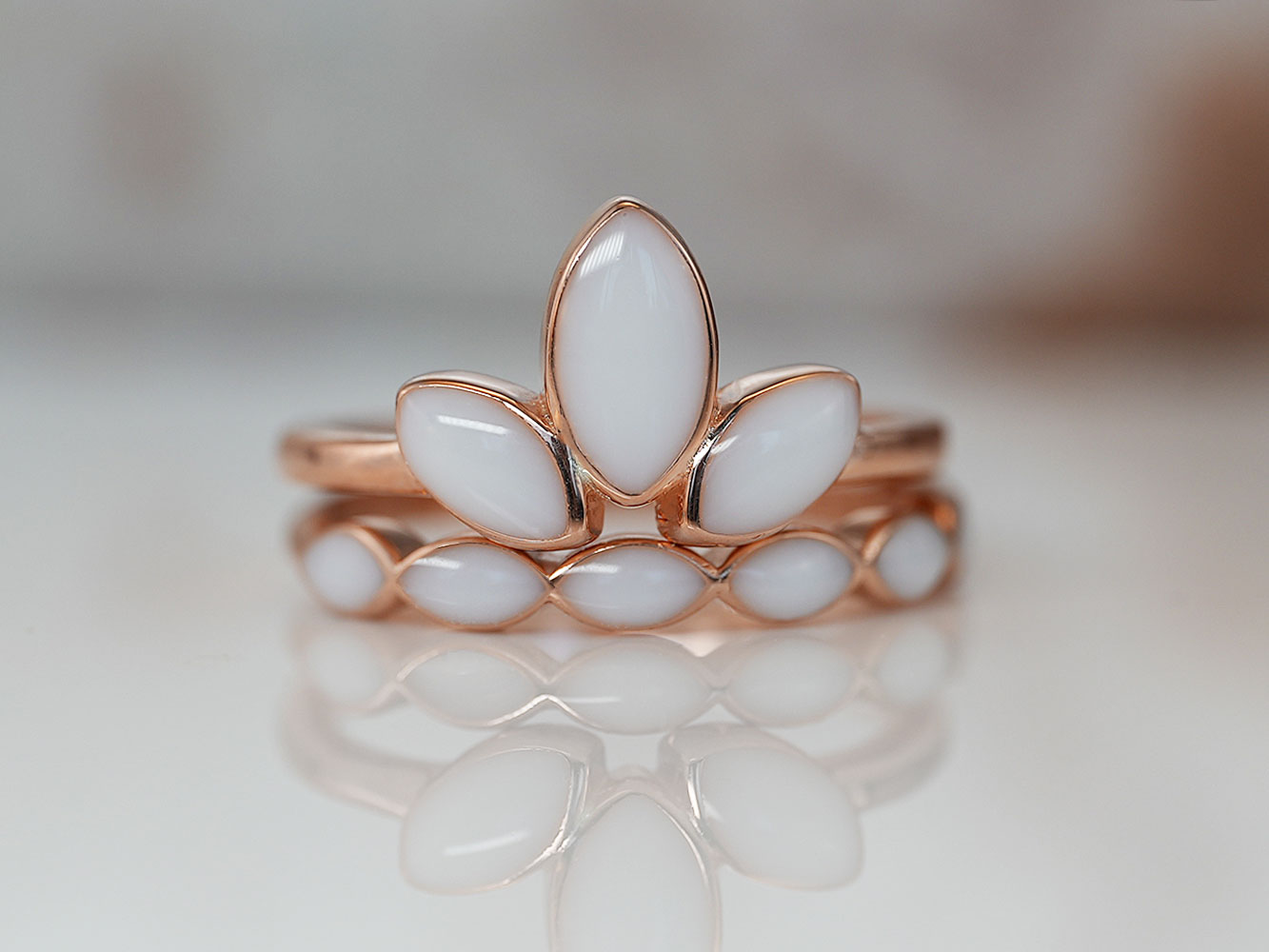 Breastmilk Jewelry Ring Set Keepsakemom Lotus (1)