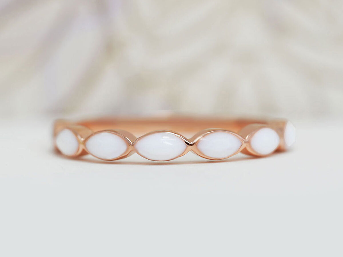 breastmilk jewelry DIY kit ring rose gold leaves branch ring from Keepsakemom