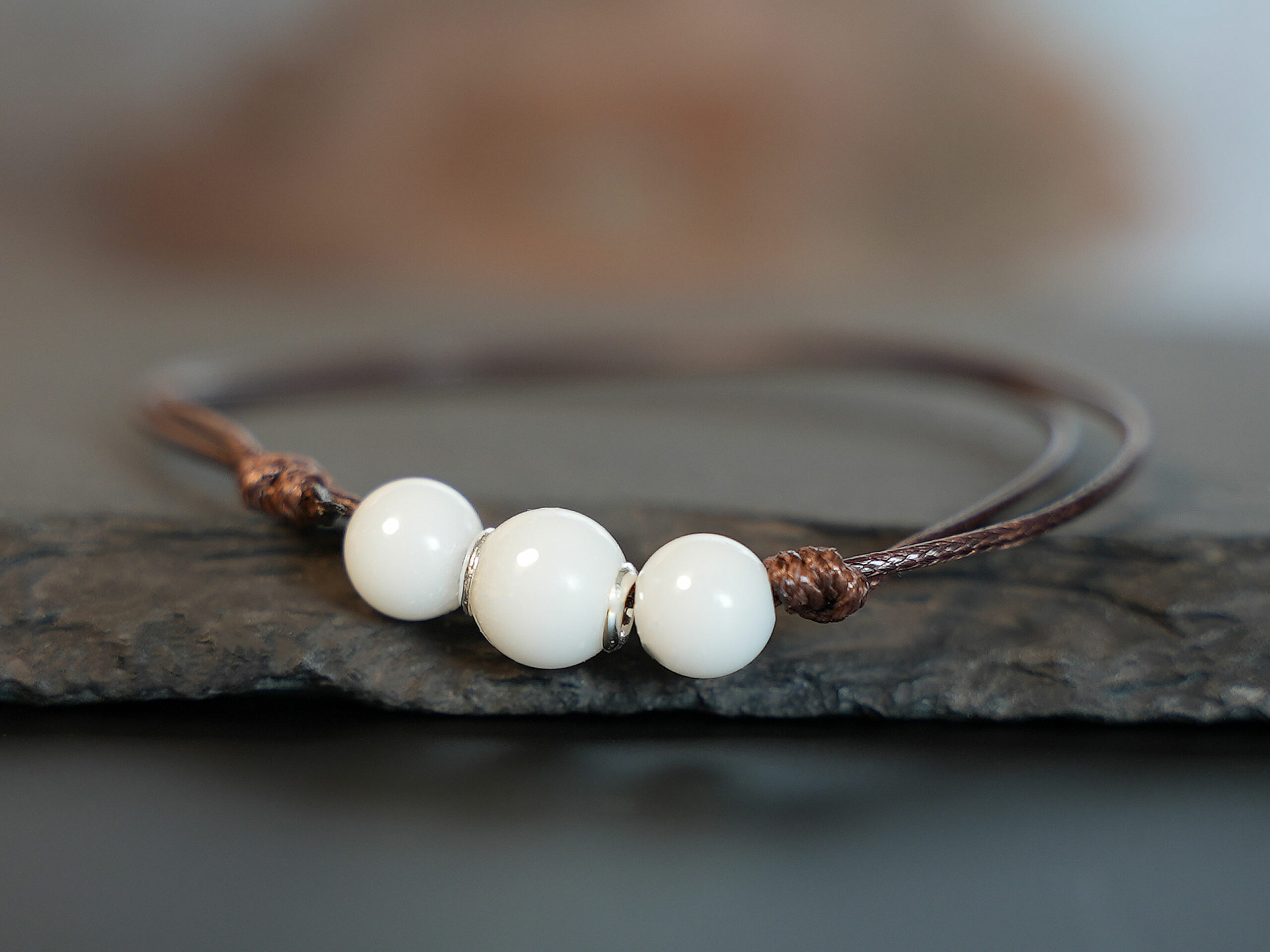 Brown pearl bracelet deals