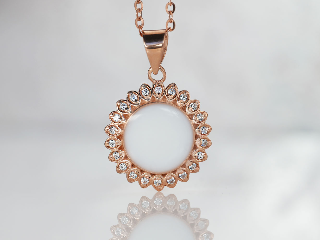breastrmilk jewelry disc necklace flower sun birth month color crystals KeepsakeMom custom