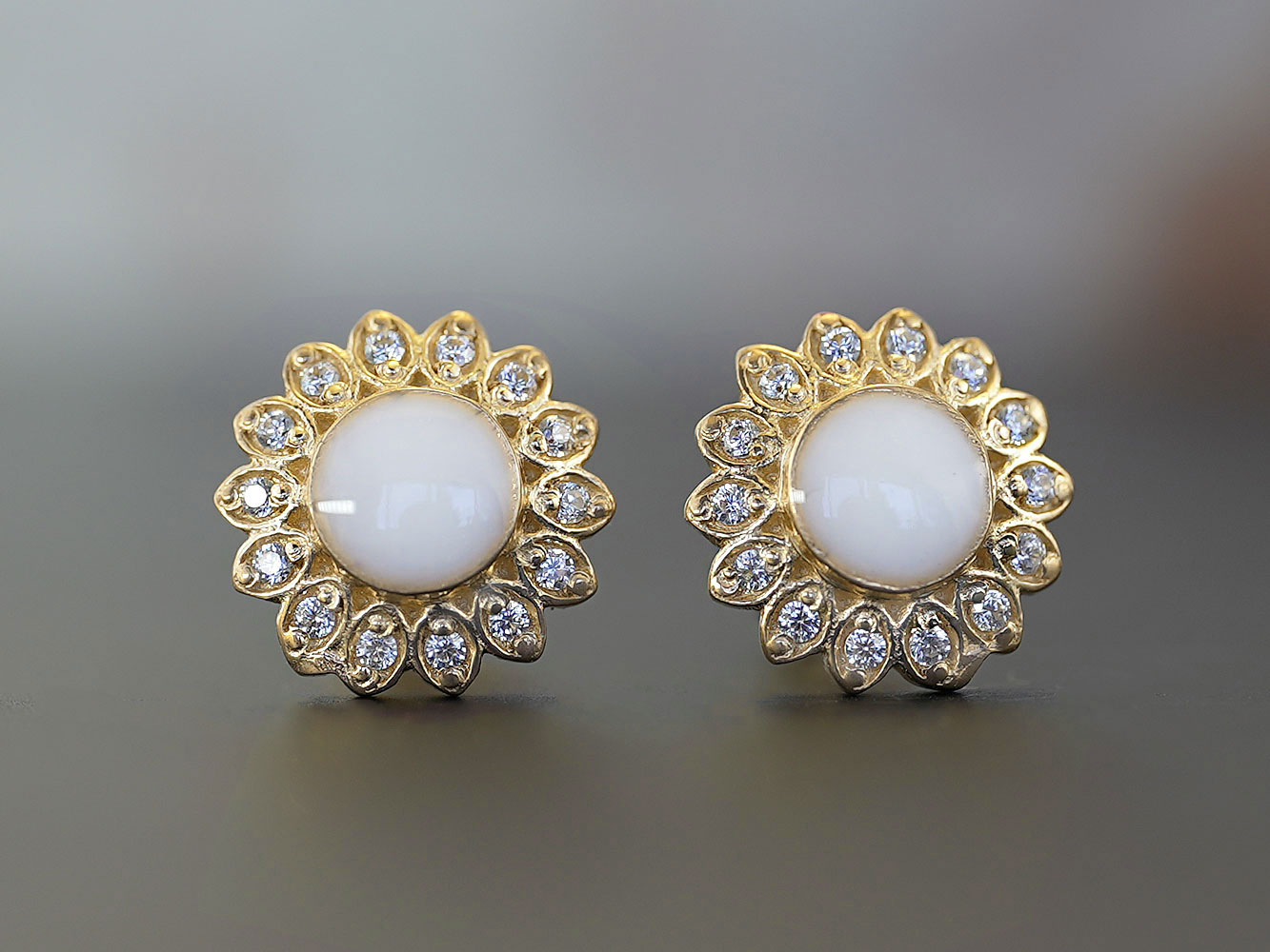 breastmilk jewelry fancy crystals star or flower shaped studded earrings KeepsakeMom