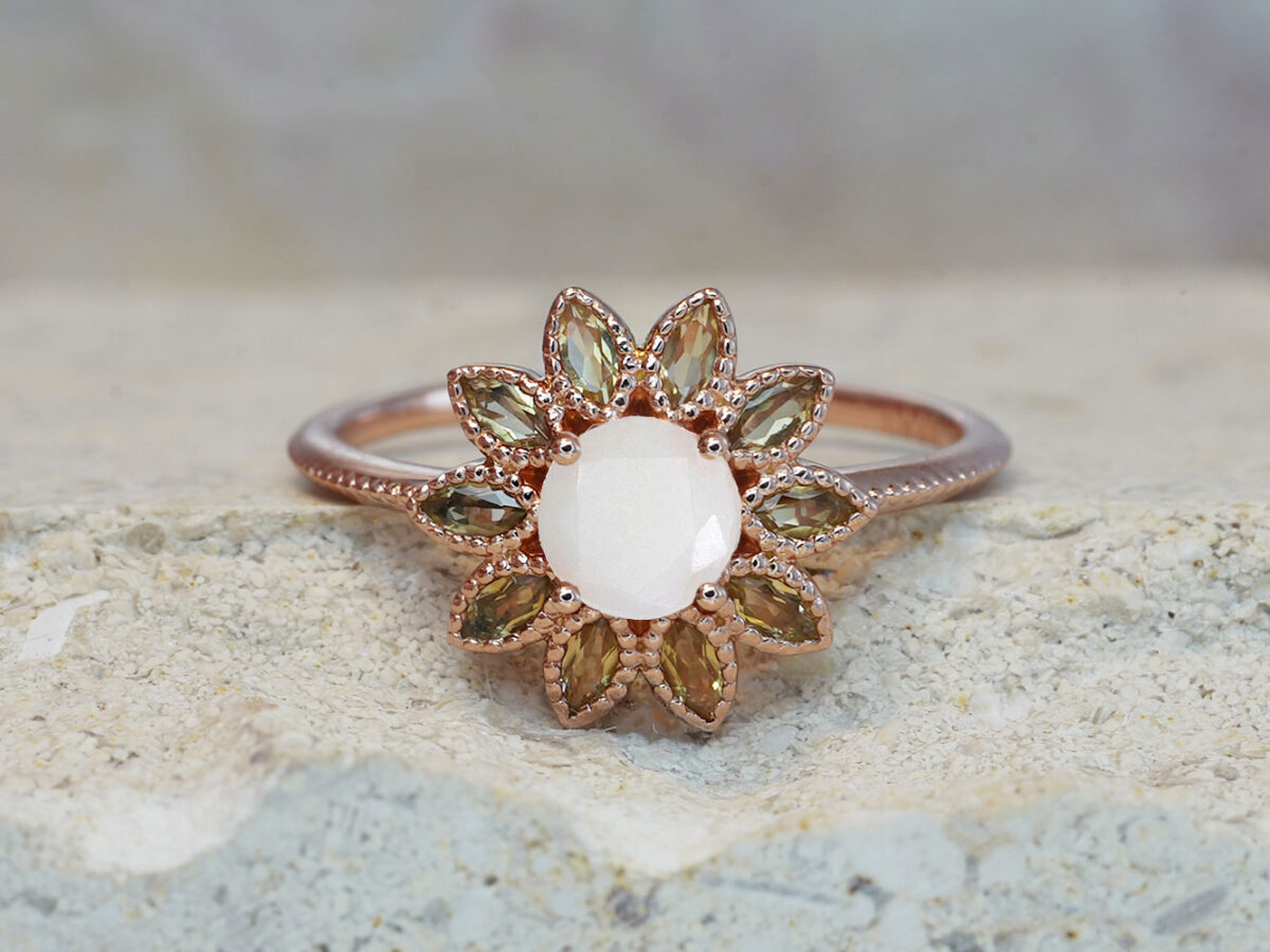 breastmilk-jewelry-flower-ring-keepsakemom-citrine-gems-crystals-rose-gold.