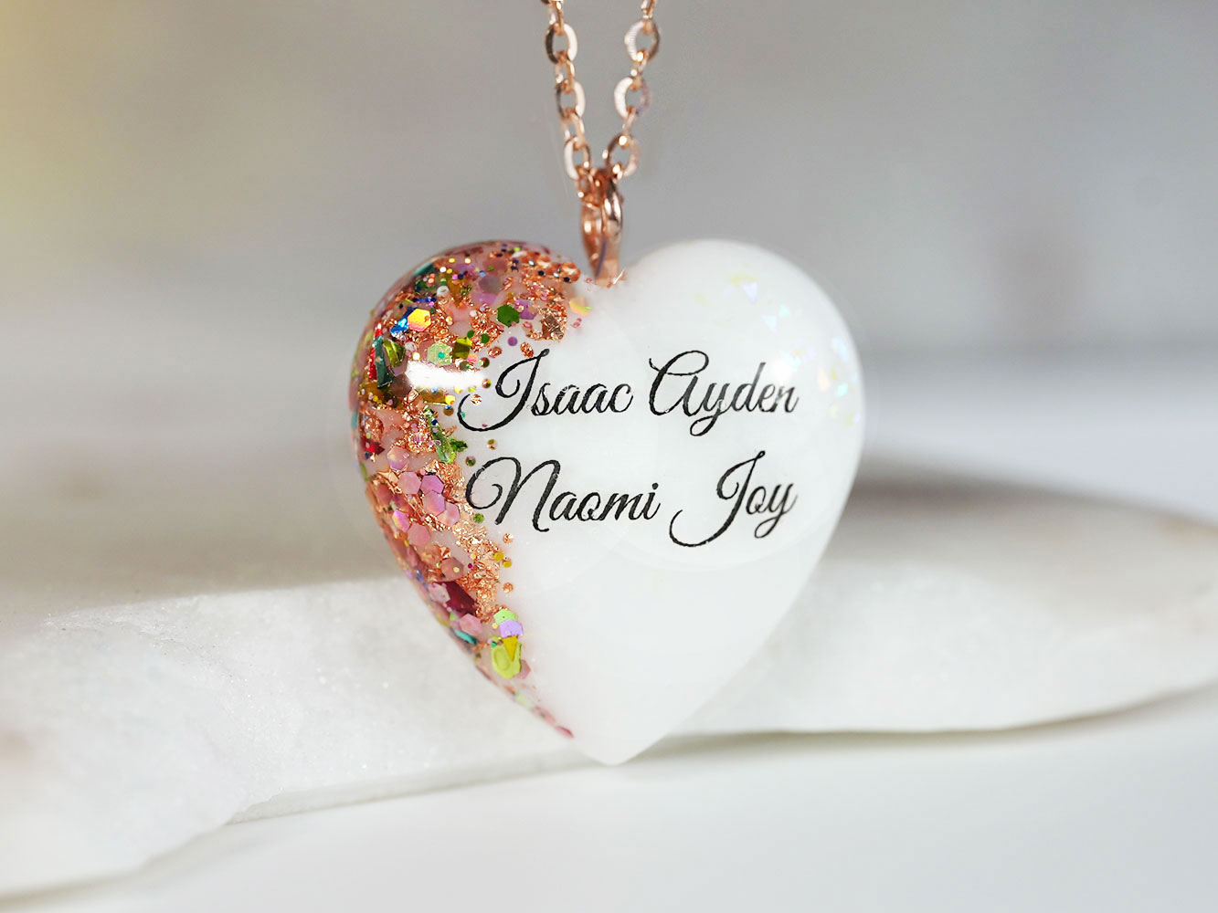 Breastmilk Jewelry Heart Birth Month Colors Names Keepsakemom (5)