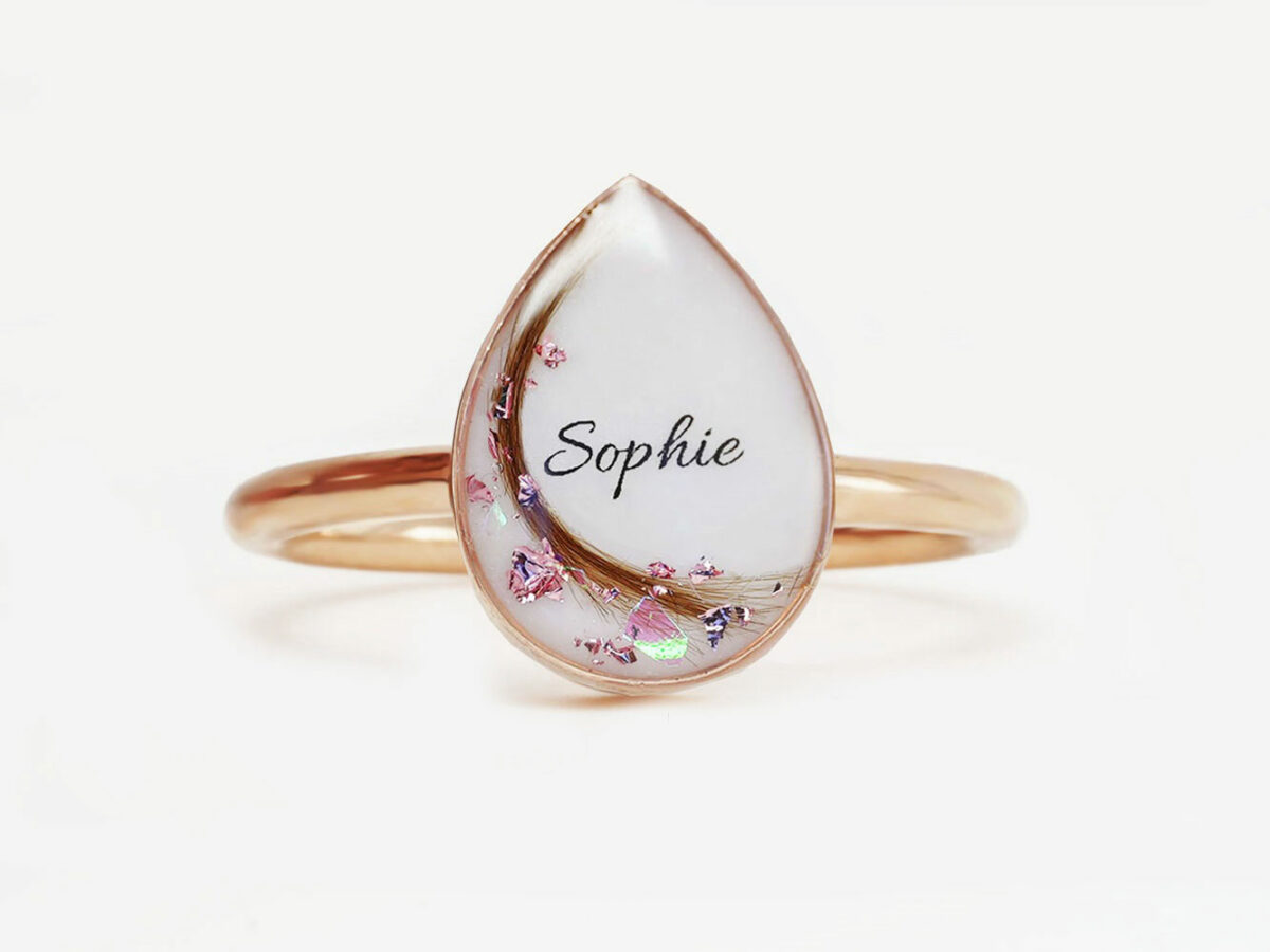 Design Your Own Milk Drop Ring
