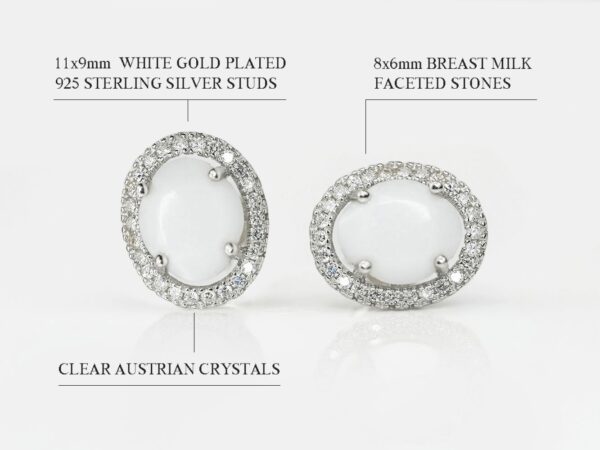 The Original Earrings | Breast Milk Earrings, 14K Gold