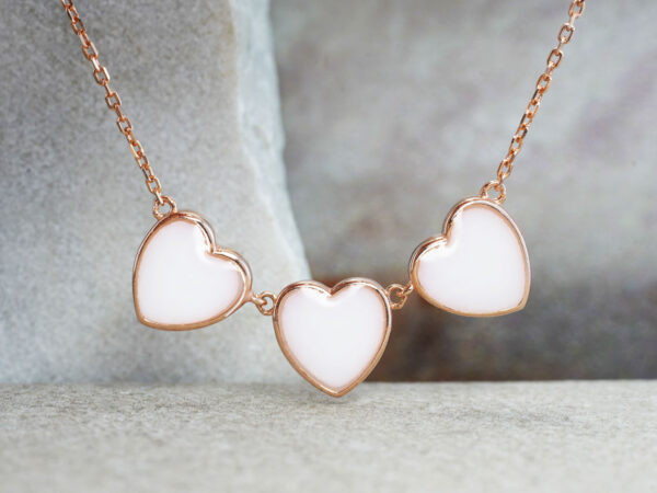 breastmilk-jewelry-three-hearts-necklace-rose-gold-keepsakemom