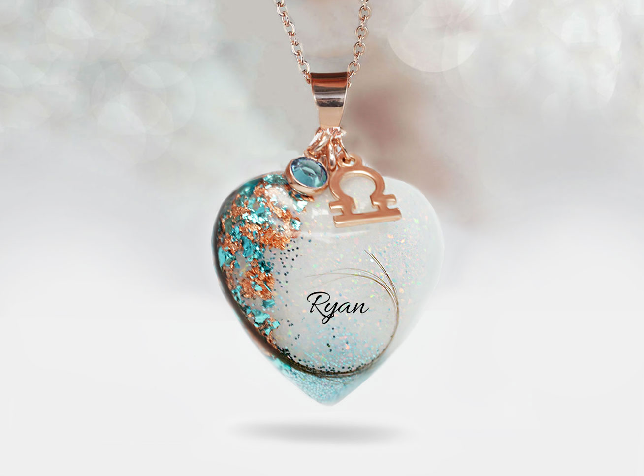 Baby Boy Breastmilk Necklaces KeepsakeMom