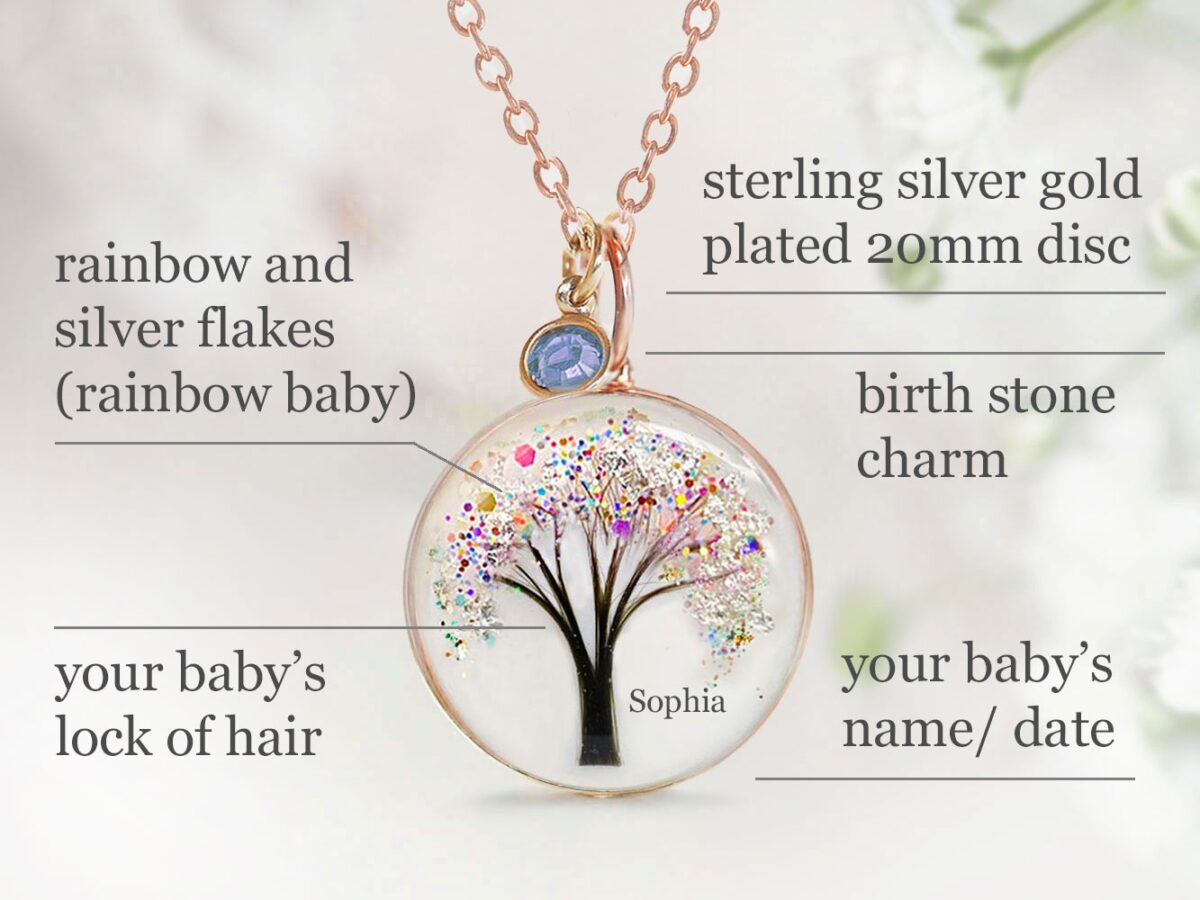 Breast Milk Tree of Life Necklace | KeepsakeMom