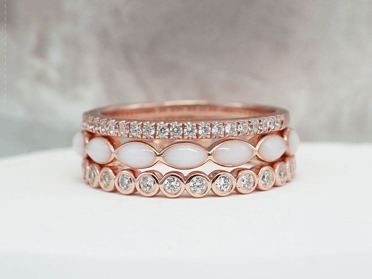 breastmilk-jewelry-rose-gold-rings-set-three-rings-crystals-bands-keepsakemom