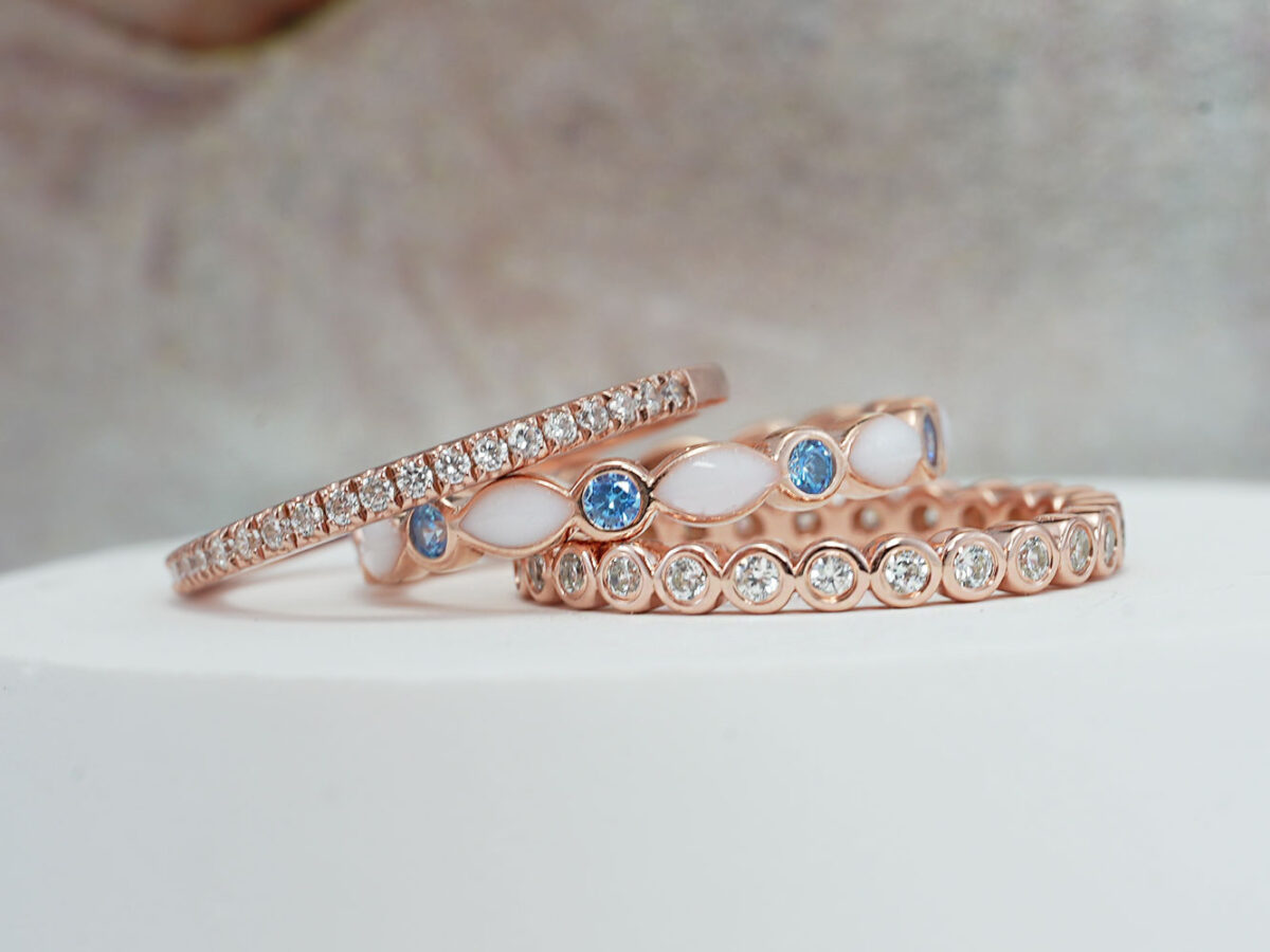 breastmilk-jewelry-rose-gold-rings-set-three-rings-crystals-bands-keepsakemom-random