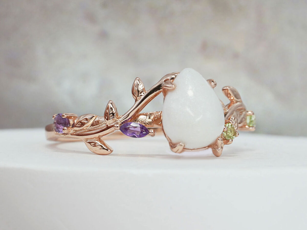 breastmilk-jewelry-ring-gold-plated-sterling-silver-gems-keepsakemom