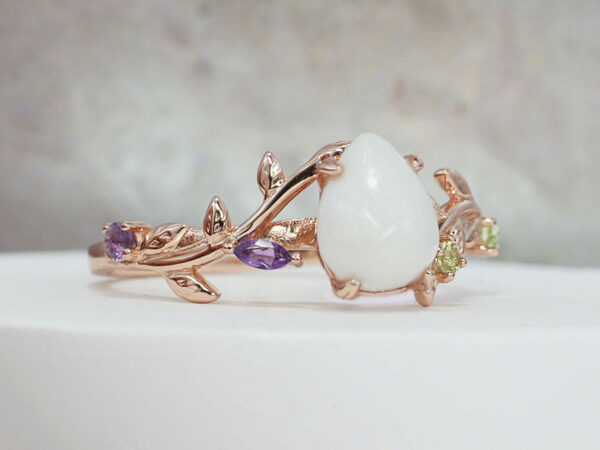 breastmilk-jewelry-ring-gold-plated-sterling-silver-gems-keepsakemom