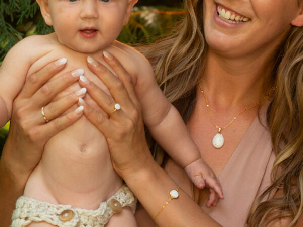 Luna Ring with Placenta or Umbilical Cord - Image 3