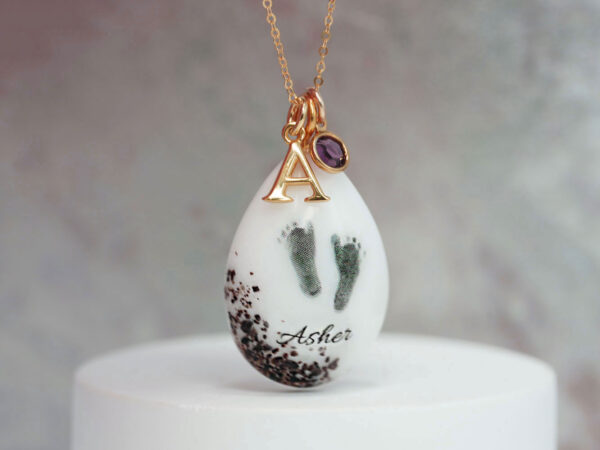 Angel Prints with Ashes