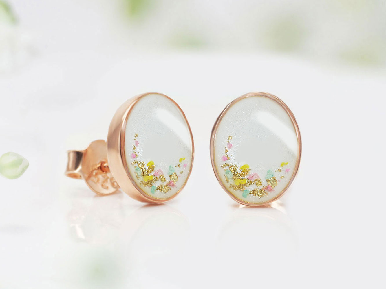 Solid Gold Bundle of Joy Earrings