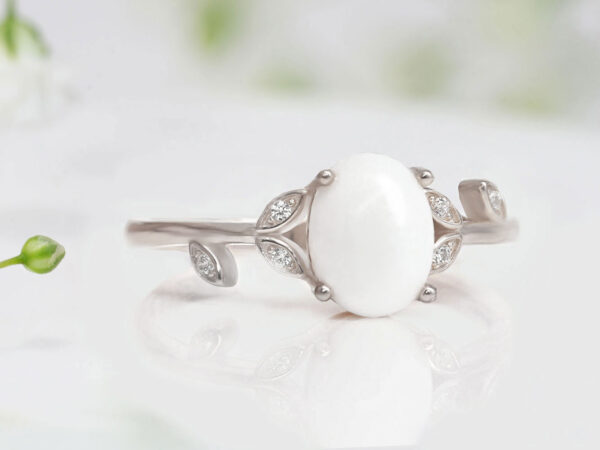 925 Sterling Silver Enchanted Willow Ring, non-plated