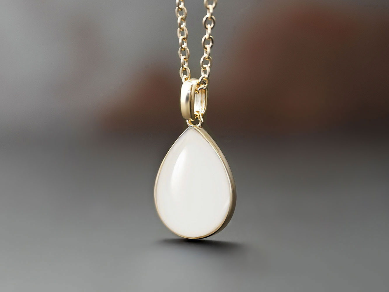 Solid Gold Drop of Milk